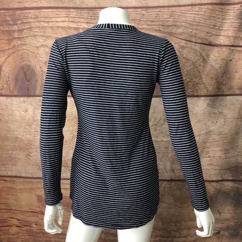 Tart Women’s Shirt Size Small Striped Button Front - Picture 2 of 5